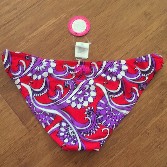 BILLABONG bikini bottoms from Europe - red, purple - Picture 4 of 5